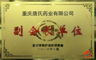 重慶市醫(yī)療保險(xiǎn)研究會副會長單位